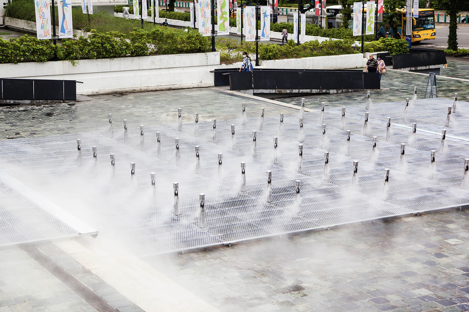 台北市立美術館 X site|金屬擴張網實現會呼吸的城市地景