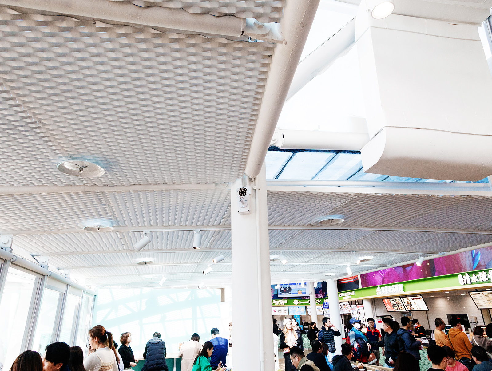 台中清水服務區迎賓入口意象