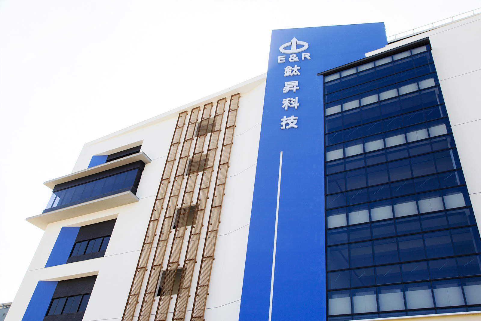 鈦昇科技新建廠房外牆擴張網